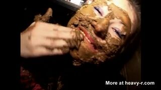 Scat Eating On The Highway