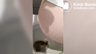 Big amateur poop