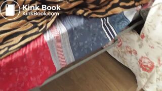 POV cute mistress toilet slave