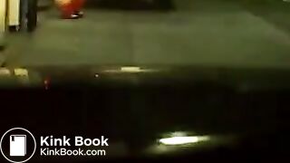 ... Marie Shitting at a gas station