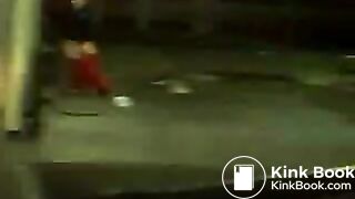 ... Marie Shitting at a gas station