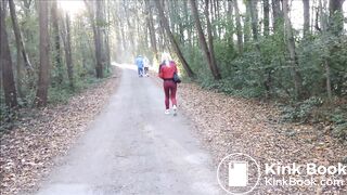 Caught Shitting by Couple