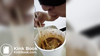 Chinese slave in toilet