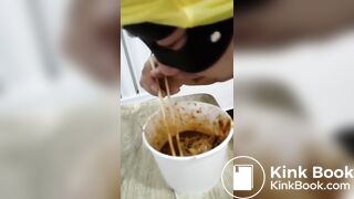 Chinese slave in toilet