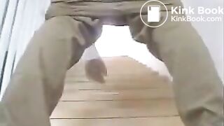 Poop on stairs