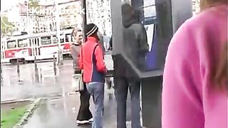 Public Shit girl