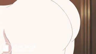 Green haired maid gets enema![Scat Hentai]