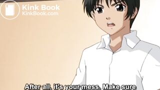 Green haired maid gets enema![Scat Hentai]