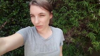 German Couldn't Make it Home and Shits Outside