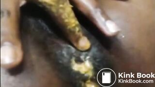 ebony webcam scat girl