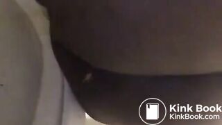 Ebony wet diarrhea