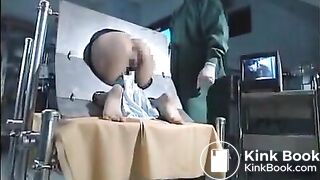 She really needed that enema; a huge release of constipated poop