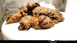 scat on the toilet seat