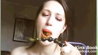 Eating Shitty Anal Beads