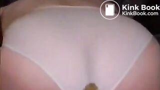 Big butt panty poop 2.