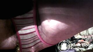 weird girl -pooping in my panties