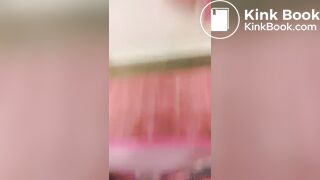 One of my girls quick poop