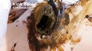 pussy filled with shit