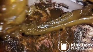 pussy filled with shit