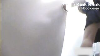 Hidden Japanese Toilet masturbation after pooping 2
