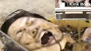 Asian extreme lesbian scat with piss drinking and shit eating