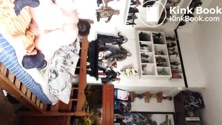 Poopoo in bed with my girl