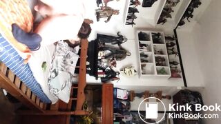 Poopoo in bed with my girl