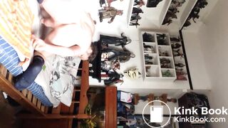 Poopoo in bed with my girl