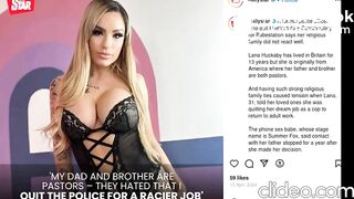 summer_Fox, Lana Huckaby/ Cooper, Slideshow, pregnant, police, Babestation, Milf