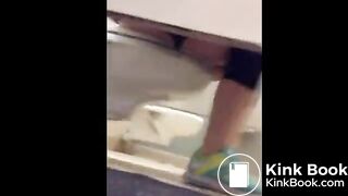Girls pooping on the toliet - video 24