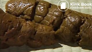 Girl playing with her shit