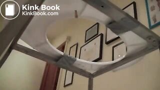 Amateur girls pooping on a slave man - part 1