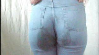 Tina panty poop #5