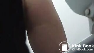 Girl pooping in the toilet spycam 4