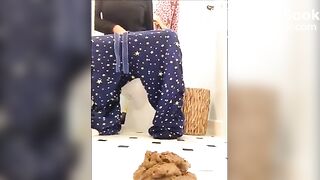 Girl-next-door is pooping for me - part 3