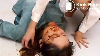 Be astonished how much small Jap girls can shit!