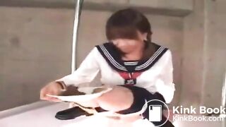asia schoolgirl hard scat treatment