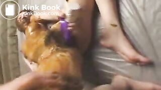 Hot Asian Masturbates Covered In Her Own Shit!