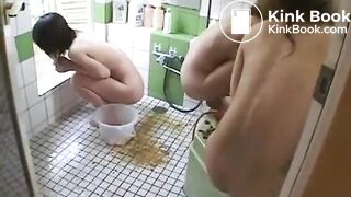 Bathtime enema games