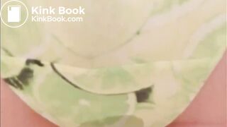 Short panty poop with nice sounds