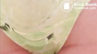 Short panty poop with nice sounds