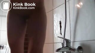 enema and piss on the wall