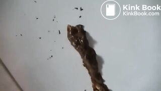 enema and piss on the wall