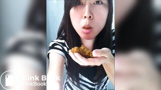 AMATEUR - Hot Chinese Girl Eats Her Shit 3!