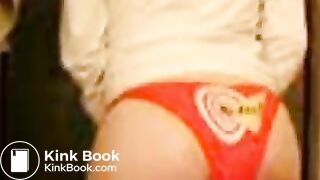 Oldie but Goodie red panties poop