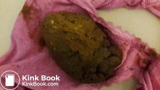 Purple Lace Panty Poop