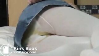 Huge Enema Panty Poop