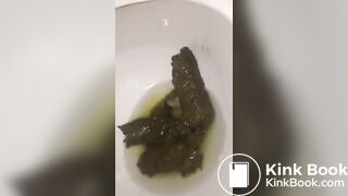 My friend takes huge shits