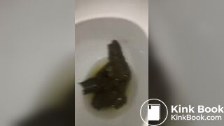 My friend takes huge shits