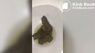 My friend takes huge shits
